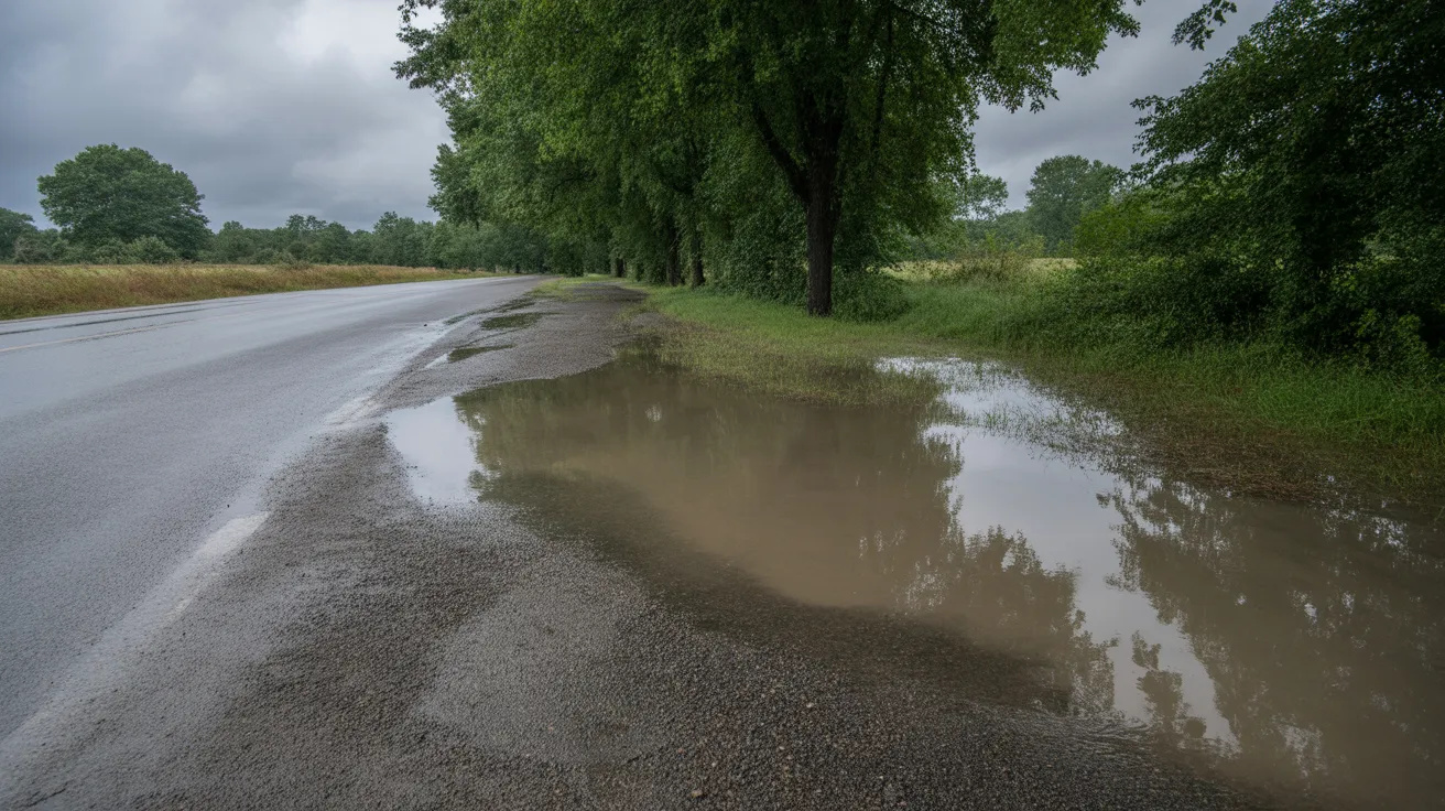 Fuktskada vid dagvattensystem