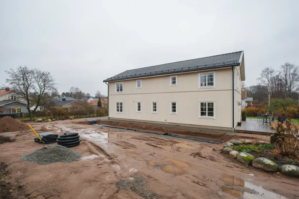 lerig tomt runt huset s f rb ttrar du markens b righet och minskar risken f r framtida problem