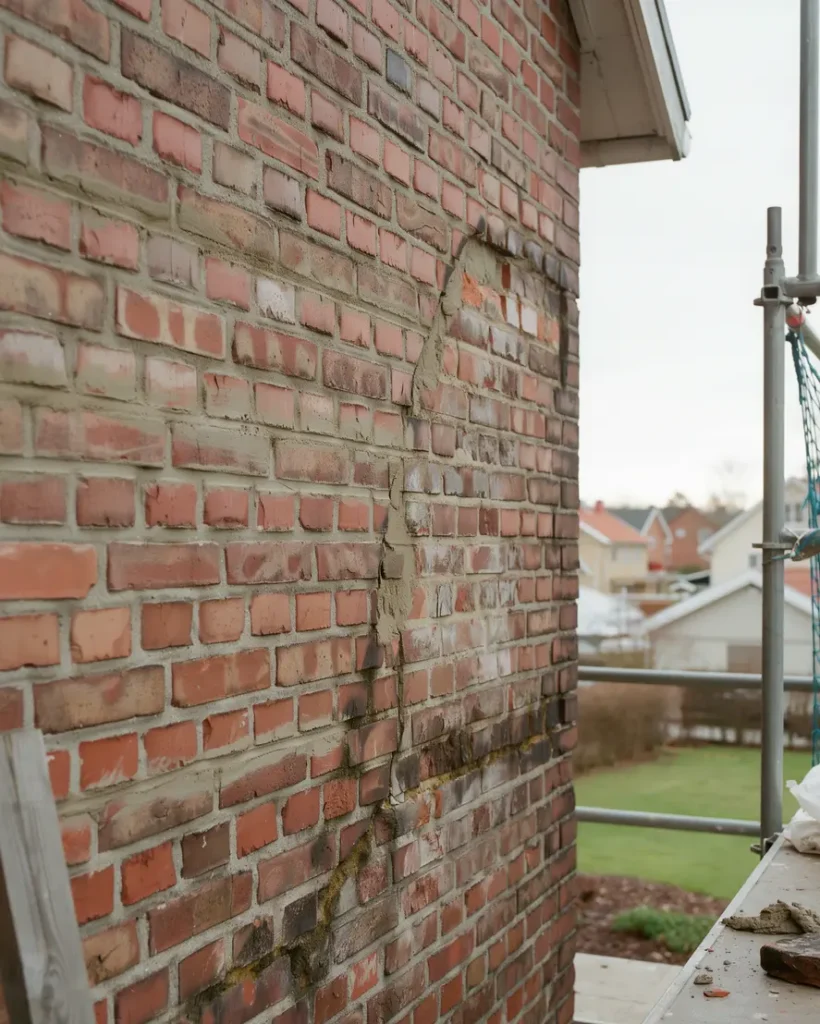 omfogning av tegelfasad tecken p att det r dags och s bevarar du husets v rde