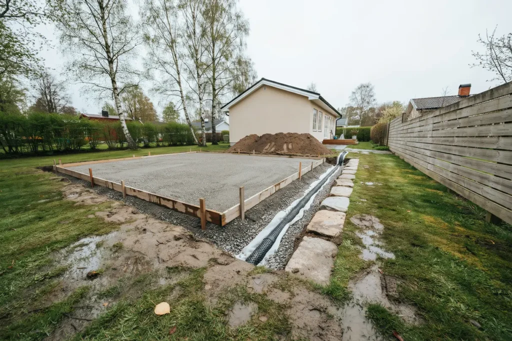 markarbete f r attefallshus s f rbereder du tomten f r en stabil och h llbar grund